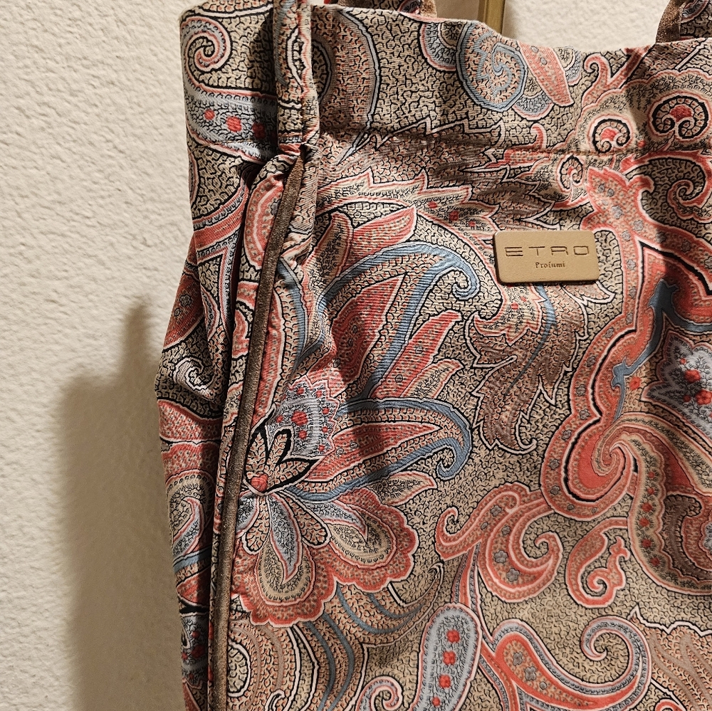 Etro Mini Paisley Tote Bag - Picture 2 of 8